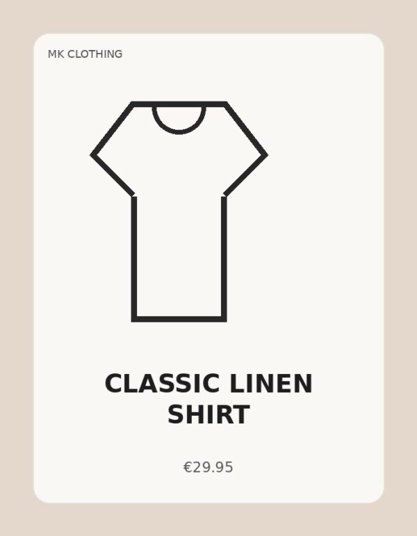 Classic Linen Shirt