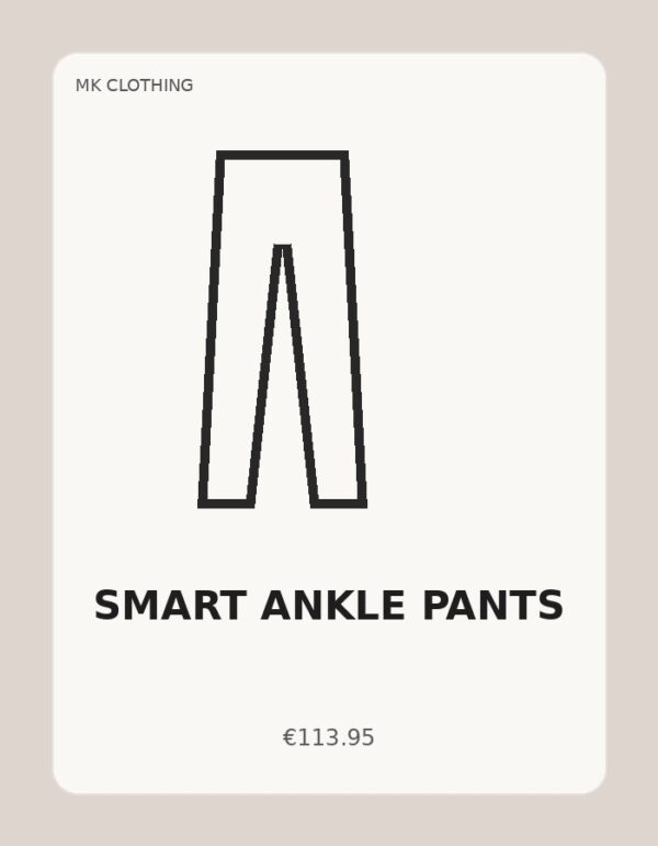 Smart Ankle Pants