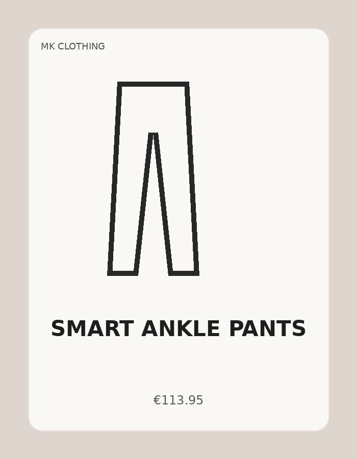 Smart Ankle Pants
