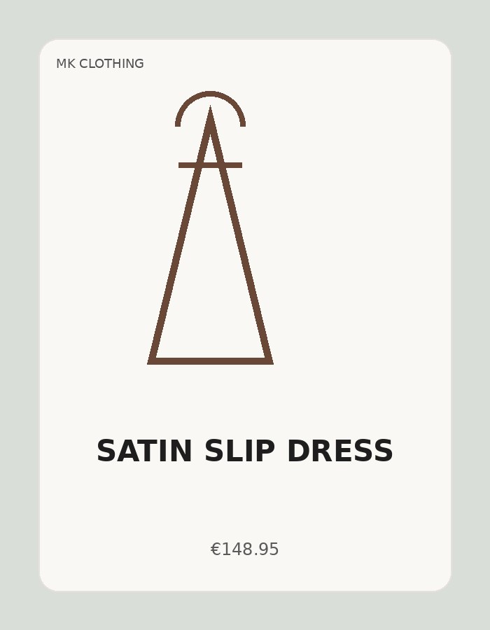 Satin Slip Dress