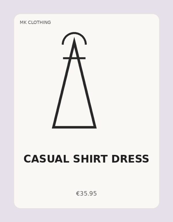 Casual Shirt Dress