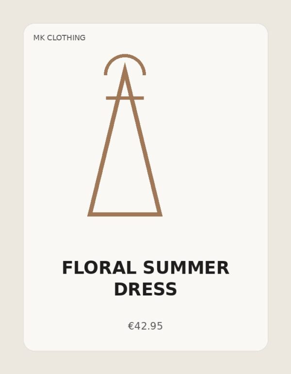 Floral Summer Dress