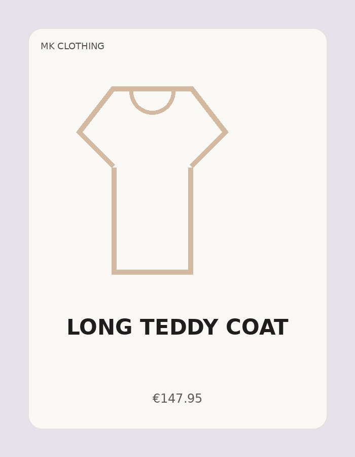 Long Teddy Coat