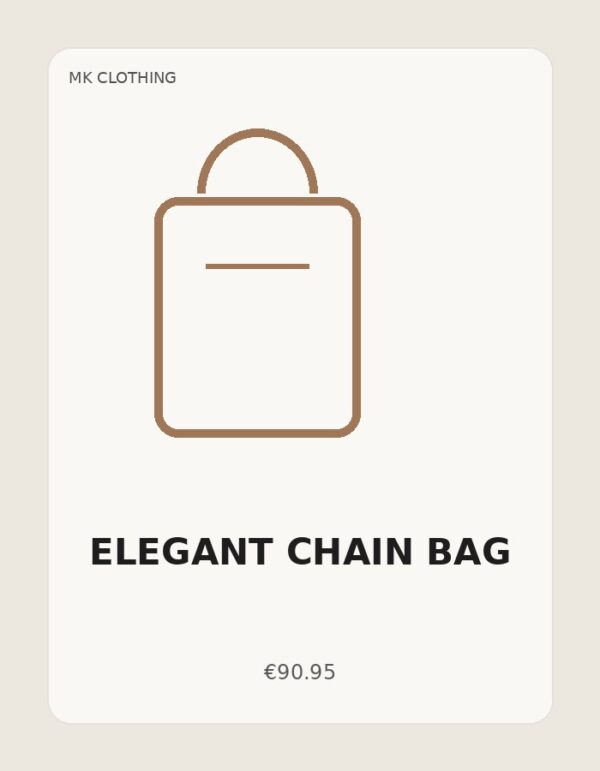 Elegant Chain Bag