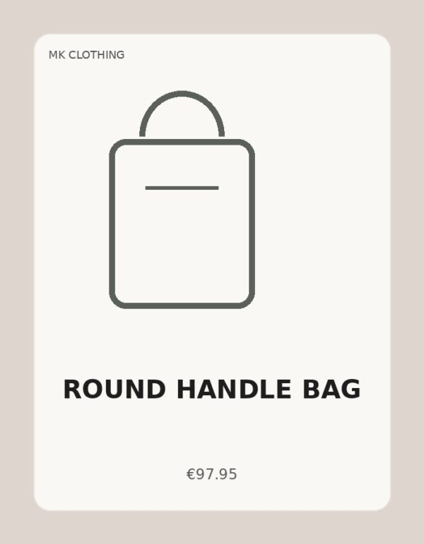Round Handle Bag