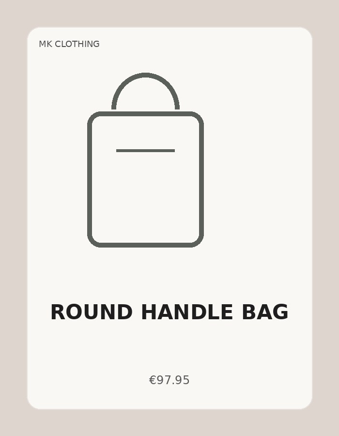 Round Handle Bag