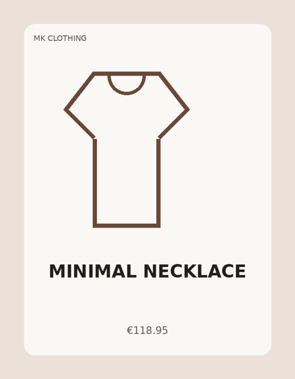 Minimal Necklace