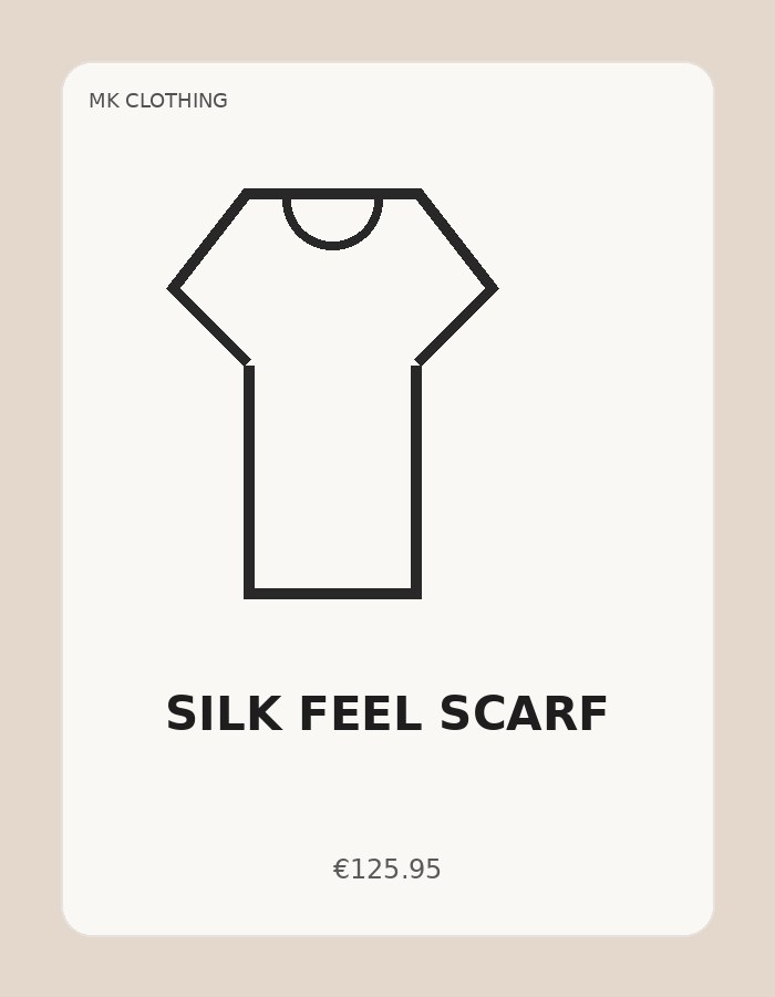 Silk Feel Scarf