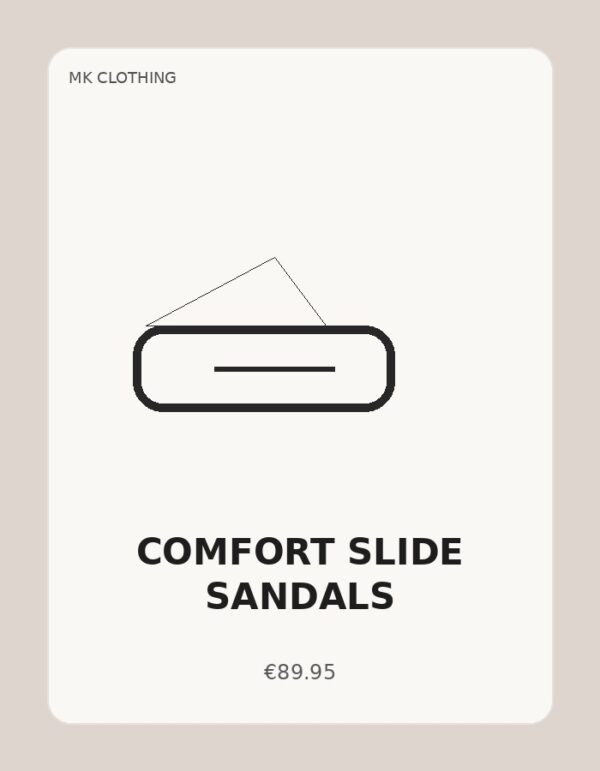 Comfort Slide Sandals