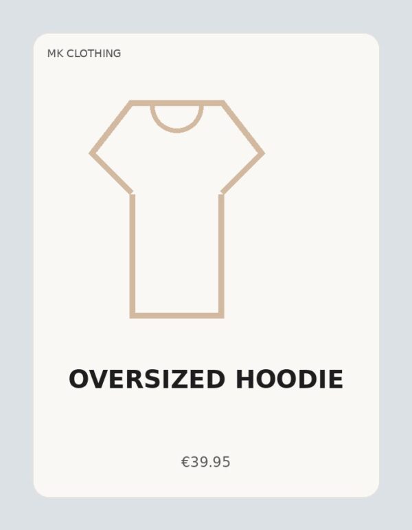Oversized Hoodie