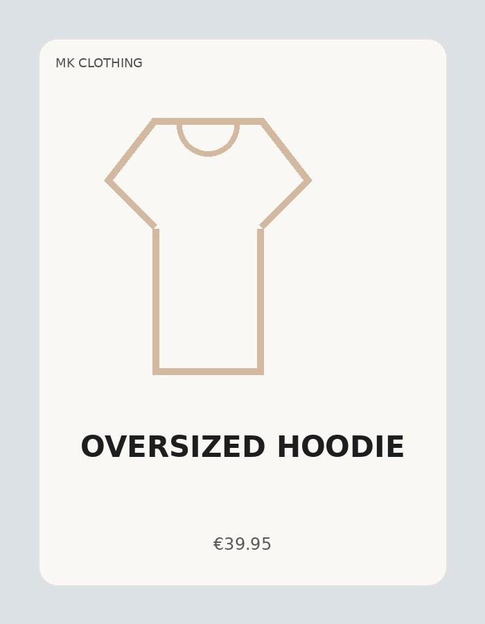 Oversized Hoodie