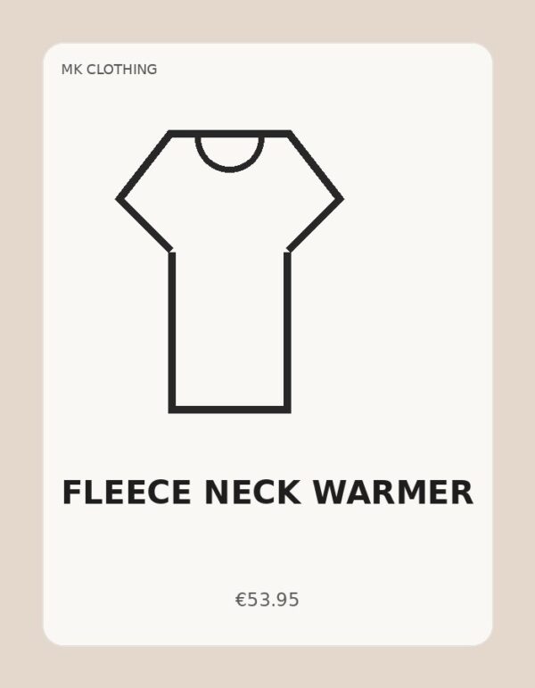 Fleece Neck Warmer