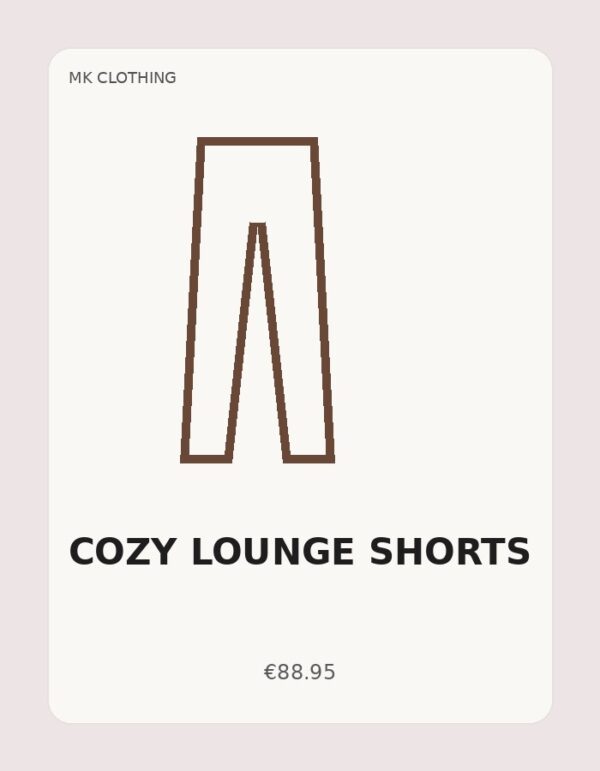 Cozy Lounge Shorts