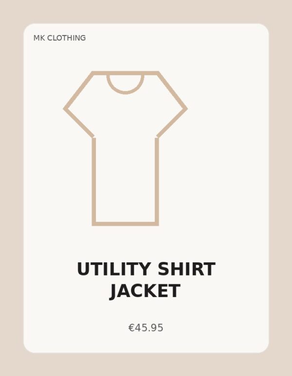 Utility Shirt Jacket